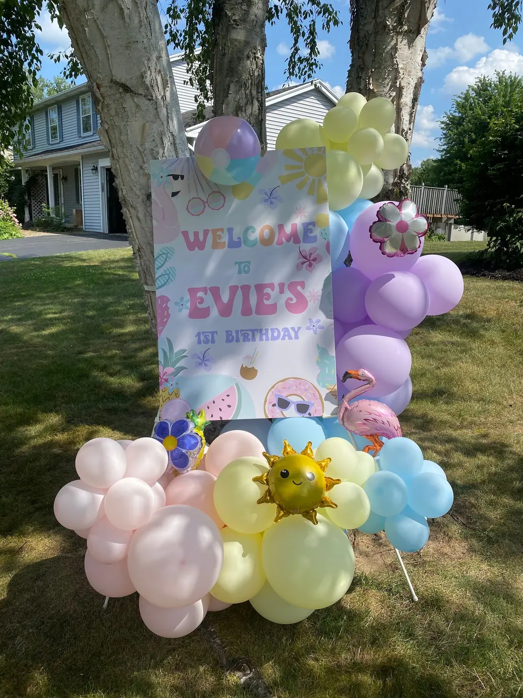 Organic garlands by Balloon Events by Gigi, Rochester NY